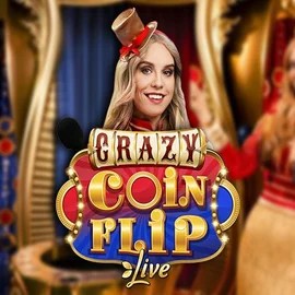 Crazy Coin Flip logo – Live Casino by Evolution at Sankra Casino