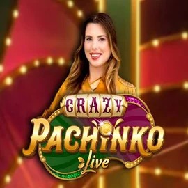 Official Live Casino logo: Crazy Pachinko by Evolution at Sankra Casino