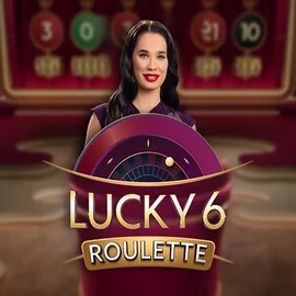 Lucky 6 Roulette slot logo by Pragmatic Play at Sankra Casino